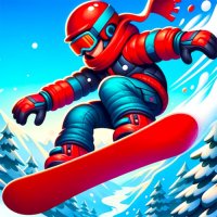 Downhill Snowboard Racing Arcade