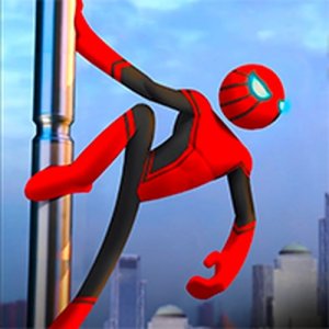 Spider Stickman Swing Online Arcade Game