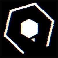 Hexagon Glitch Arcade Game