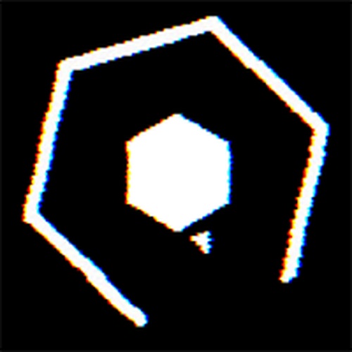 Hexagon Glitch Arcade Game