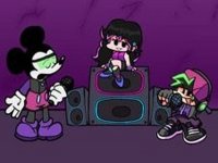 Friday Night Funkin Dark Mickey Rhythm Game