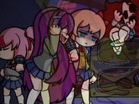 FNF: Triple Trouble With DDCL Online Rhythm Game Arcade Game