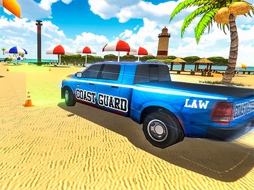 Beach Car Parking Game