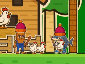 Trallero Tung Tung Chicken Online Arcade Game