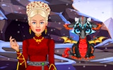 Ancient Dragons Princess Dress Up Online Game