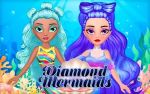 Diamond Mermaids Dress Up Online Game