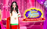Indian Designer Dresses Fashion Salon for Wedding - Bridal Makeover Online Game