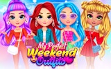 My Perfect Weekend Outfits: Rainbow Girls Fashion Game Online
