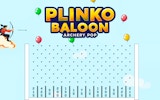 Plinko Balloon Archery Pop - Online Balloon Popping Game