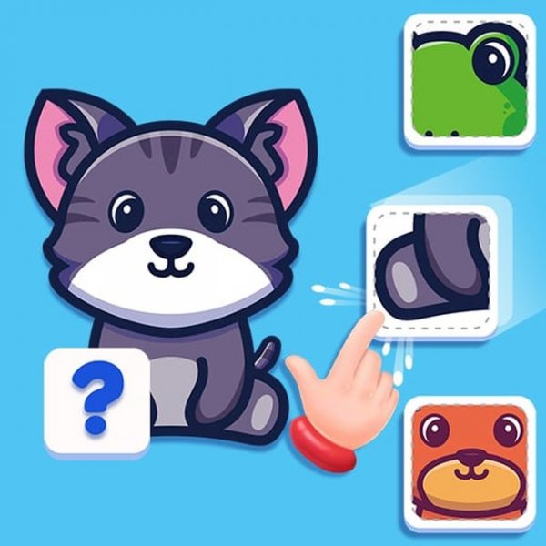 Find The Missing Part Puzzle Game - Observation Puzzle Game
