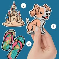 Sticker Book Puzzle Color By Number Online Puzzle Game