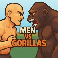 Men vs Gorillas Arcade Game