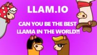 LLAM.IO - Silly Llama Platform Arcade Game
