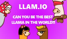 LLAM.IO - Silly Llama Platform Arcade Game