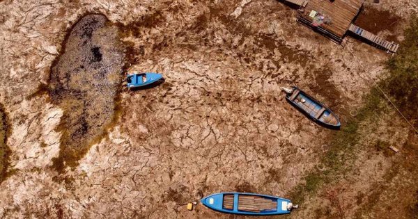 Europe's Record Heatwave Exposes Roman-Era Bridge in Shrunken Danube